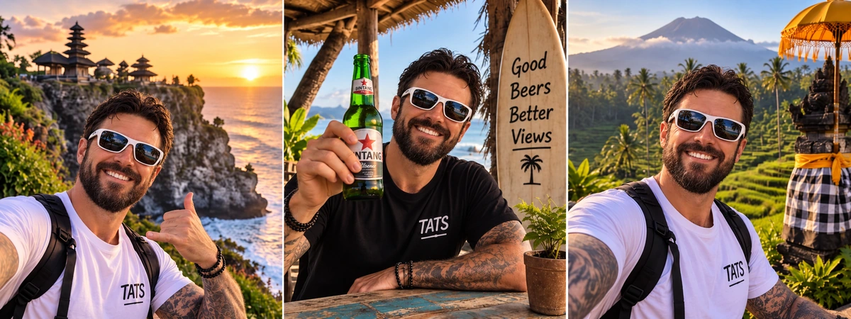 TATS Man, the travel journalist behind Totally Bali